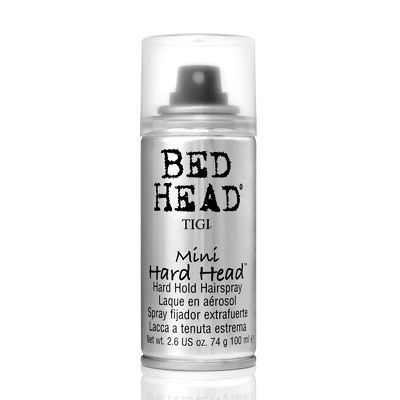 Bed Head by Tigi Travel Size Hard Head Hairspray for Extra Strong Hold 100ml