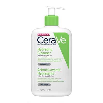 CeraVe Hydrating Cleanser with Hyaluronic Acid - Normal to Dry Skin 473ml