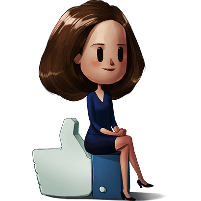 Illustration of Sheryl Sandberg